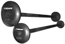 Фиксированная обрезиненная штанга FOREMAN FP\FB-RUB-EPR/15KG\BK-FM-00