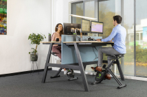 Вертикальный велотренажер TUNTURI Deskbike Cardio Fit D20